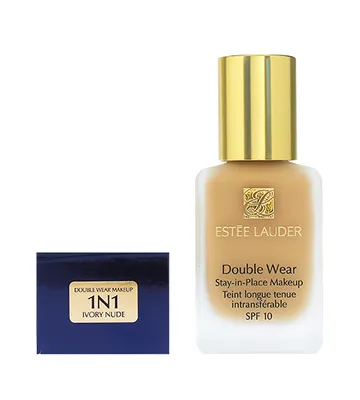 Obrázek produktu pro Estée Lauder Double Wear Stay-in-Place Makeup SPF 10, Pumpovacíc lahvička, Tekutina, Univerzální, Lehký, Neutrální, 1N1