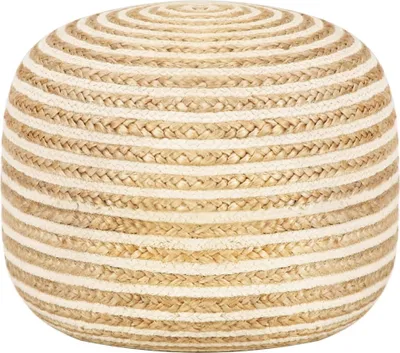 Produktbild von Handgefertigter Sitzpuff 45 x 30 cm Jute