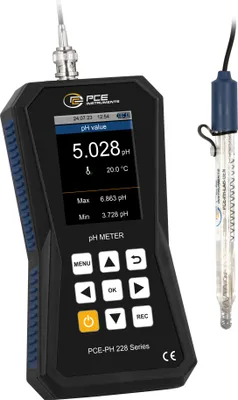 Produktbild von PCE Instruments Hochpräzises pH-Messgerät PCE-PH 228LAB-GEN