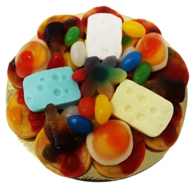 Fruchtgummi Mini Pizza fruchtig süß luftdicht verschweißt 165g
