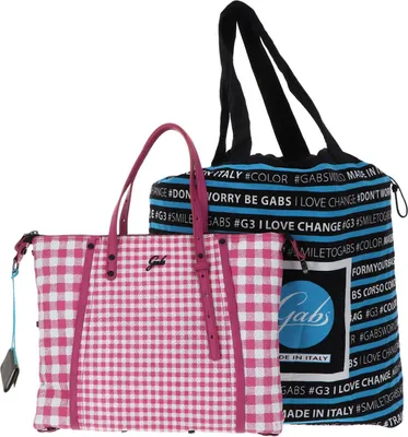 Produktbild von Gabs Leder Schultertasche Umhängetasche Gemma Flat Bag Fresia pink weiß