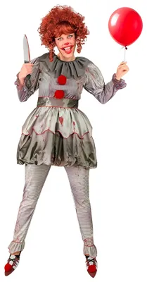 Produktbild von Clown Damenkostüm Größe: S