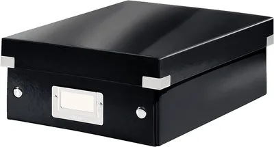 Immagine prodotto di Scatola di organizzazione LEITZ Click & Store WOW, piccola, nera