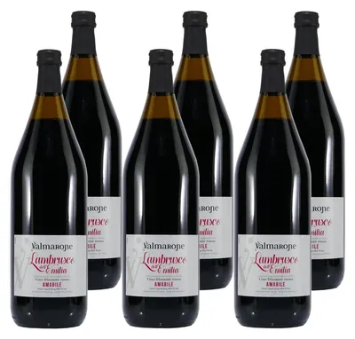 Produktbild von Valmarone Lambrusco Perlwein -lieblich- (6 x 1,5L)