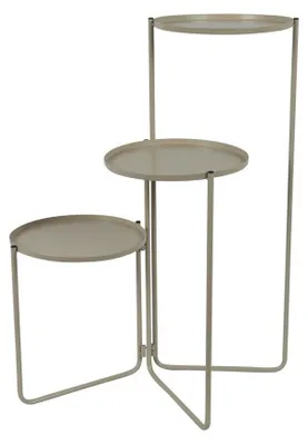 Produktbild von Countryfield Pflanzenständer beige dekorativ 50x35x70cm Innenbereich