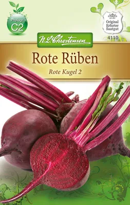 Produktbild von Rote Rübe Rote Kugel 2 | Rote Beetesamen von N.L. Chrestensen