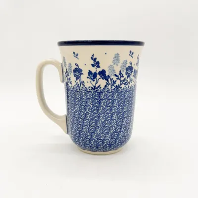 Produktbild von Handgefertigte Bunzlauer Keramik Tasse Becher 500 ml