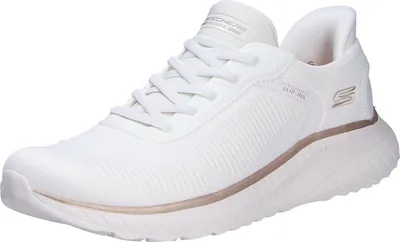 Produktbild von Skechers Damen Slipper BOBS SQUAD weiß Größe EUR 38,5