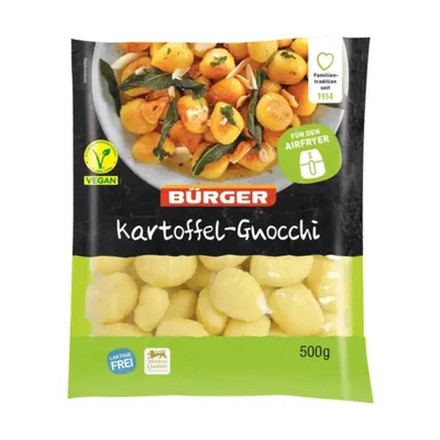 Produktbild von Bürger - Kartoffel-Gnocci, 500 g Beutel