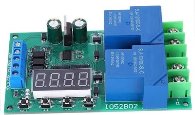 Productafbeelding van 30A 12V DC-motorcontroller - Multifunctionele motorstart-stopcontroller - Vooruit-achteruit bediening - ServiceTopper