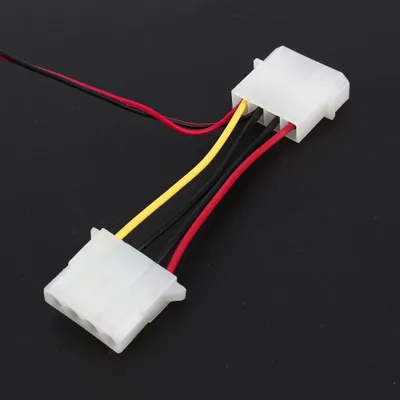 Image de Ventilateur de boîtier pour PC, 4 broches, 12 V CC, 80 mm, LED bleues, pour refroidissement du processeur