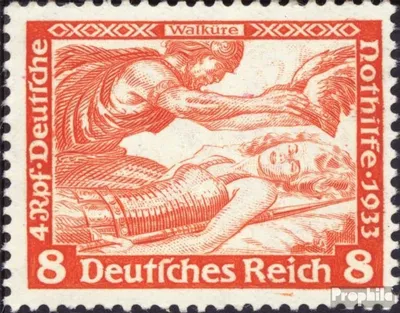 Produktbild von Briefmarken Deutsches Reich 1933 Mi 503B Zähnung 14 gestempelt Nothilfe:Wagner