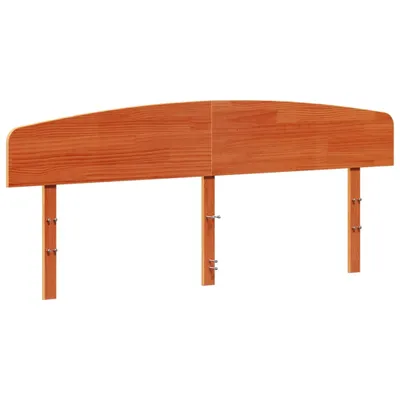 Image de vidaXL Tête de lit brun cire 180 cm pin massif