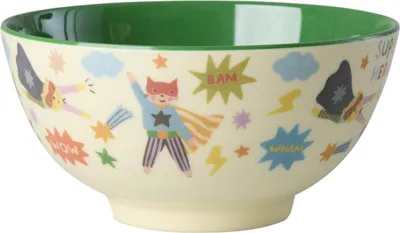 Immagine prodotto di Rice Melamina Ciotola grande  - Super Hero Verde 700 ml