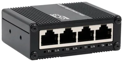 Zdjęcie produktu dla Exsys Switch Micro Industrial Gbit niezarządzany zasilacz USB-C - Switch - 1 Gbps