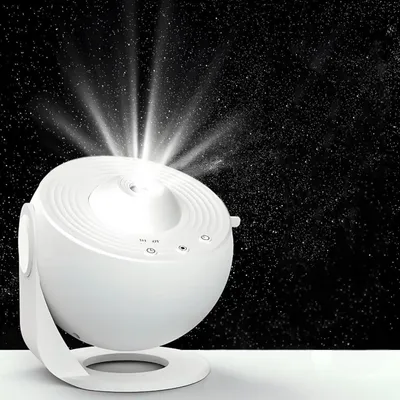 Produktbild von Galaxie-Sternprojektorlampe, Schlafzimmer-Atmosph?renlampe, hochaufl?sender Fokus-USB, mit 13 Films?tzen, astronomisches Geschenk