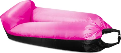 Zdjęcie produktu dla Aga LAZY BAG kanapa na powietrze 230x70 cm Czarny/Różowy