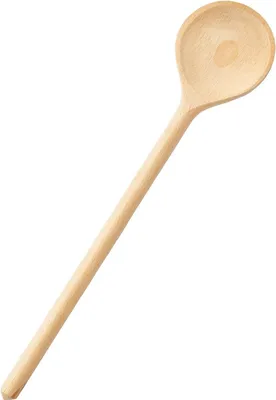 Produktbild von Runder Senflöffel aus Holz 38 mm - 20 cm | Soßenlöffel aus Holz | Küchenlöffel aus Holz | Natürlicher Gewürzlöffel