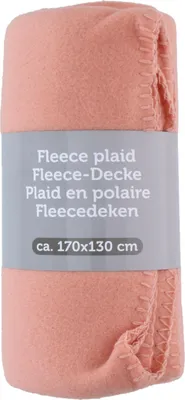 Produktbild von Excellent Houseware Decke - Polyester rosa - 170x130 cm