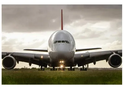 Zdjęcie produktu dla Fototapeta ścienna - Airbus 375x250cm - tapeta flizelinowa