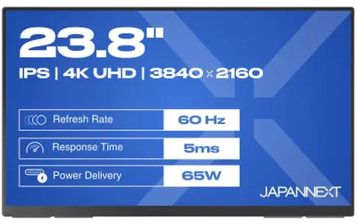 Produktbild von Japannext 60,5Cm Jn-Md-Ips238U-C6  Hdmi/Usb-C           Uhd