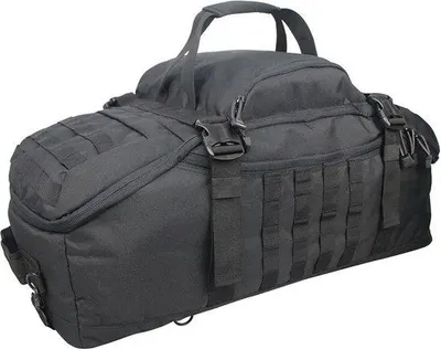 Produktbild von Famanu Campingrucksack - 80L, wasserfest, faltbar, schwarz