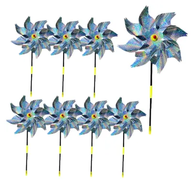Produktbild von Reflektierendes Windspiel für Garten und Hof, 8 Stück