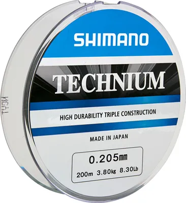 Obrázok produktu pre Shimano Technium 200m monofilný vlasec / 0,185mm 3,20kg