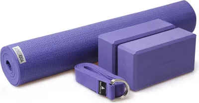 Produktbild von Yoga-Set kick it - two (Yogamatte + 2x Yogablock + Yogagurt)