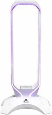 Produktbild von THE G-LAB K-Stand Radon - Gaming Kopfhörer Stander - RGB-Hintergrundbeleuchtung, USB-Hub 2 x 2,0, rutschfeste Basis - Universalhalterung für Gamer - K