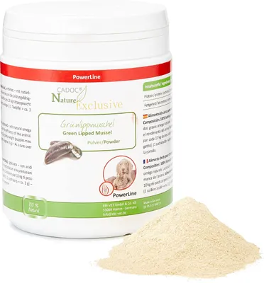 Productafbeelding van Cadoc Groenlipmosselpoeder, 500 g, voedingssupplement