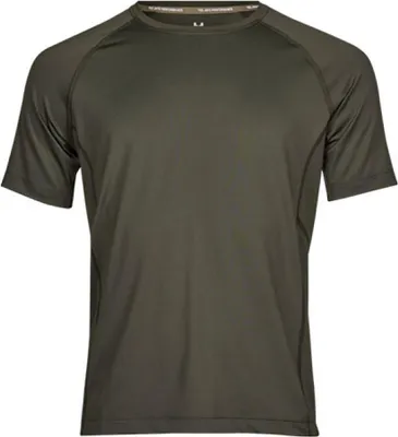 Produktbild von TEE JAYS Herren CoolDry Sport Shirt 18.7020 Gr. S deep green