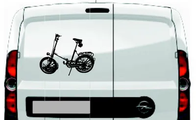 Produktbild von Autoaufkleber - KFZ Aufkleber - DDR - Fahrrad - Oldtimer