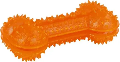 Immagine prodotto di Osso ToyFastic riempibile, arancione 13x6x4,5 cm