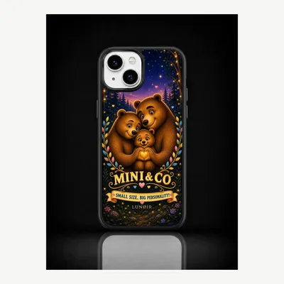 Zdjęcie produktu dla Etui na iPhone 15, pokrowiec ochronny na telefon z motywem – LUNØIR ©