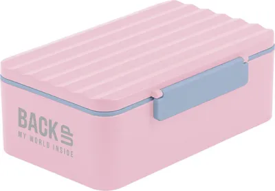 Obrázek produktu pro BackUp, Śniadaniówka różowa, 1 sztuka
