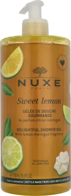 Productafbeelding van Nuxe, Sweet Lemon, Reinigende douchegel, geschikt voor alle huidtypes, 750 ml