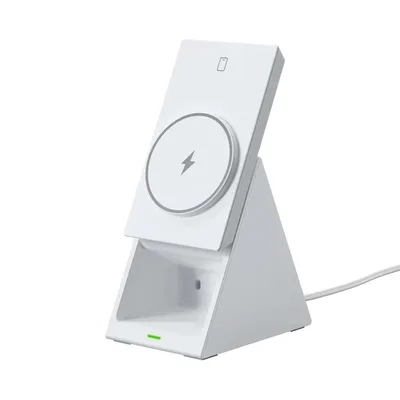 Zdjęcie produktu dla Bezprzewodowa stacja ładująca Choetech 3w1, 15W - Biała