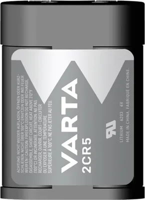 Produktbild von Batterie Lithium VARTA 2CR5 6V Photo Retail Blister (1-Pack)