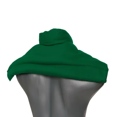 Produktbild von Kirschkernkissen Schulter & Nackenkissen mit Kragen. Wärmekissen Nacken für Mikrowelle (grün, Kirschkerne)