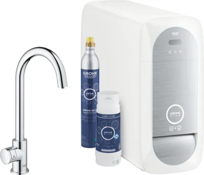 Produktbild von GROHE 31498001, Standard, Chrom, Hebelgriffe, Einzelbild, Typ C, 150°