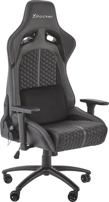 Produktbild von X Rocker Stinger RGB PC-Gamingstuhl Schwarz
