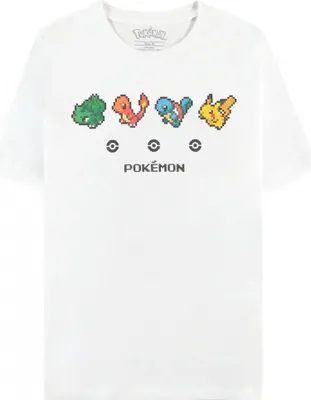 Produktbild von T-Shirt Pokémon - Starters (größe M)