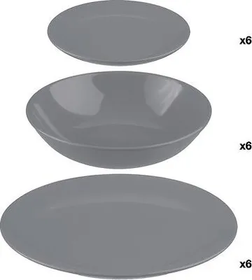 Produktbild von Geschirr-Set für 6 Personen COLORAMA, Porzellan