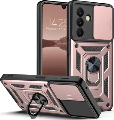 Produktbild von Armor Handyhülle für Samsung Galaxy A17 / A17 5G Kameraschutz Handy Panzer Case Cover Schutzhülle Outdoor Farbe: Rosegold
