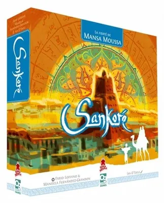 Sankoré – Strategiespiel – Historisches Brettspiel, 1–4 Spieler