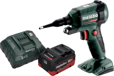 Produktbild von Metabo BP 18 LTX BL Akku Blaspistole 18 V Brushless + 1x LiHD Akku 5,5 Ah + Ladegerät