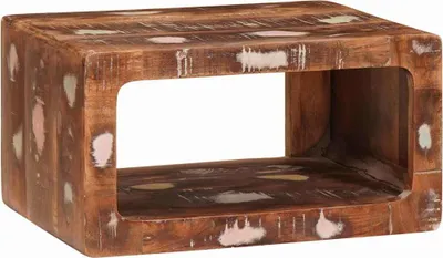 Obrázek produktu pro Noční stolek Hnědá 45 x 30 x 24 cm Masivní obnovované dřevo