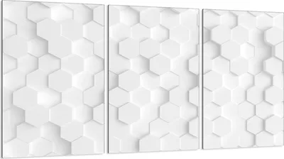 Immagine prodotto di Piastre copri fornelli 3 pezzi 30x52 Vetro copri piano cottura in Vetroceramica, motivo bianco