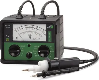 Image de GOSSEN-METRAWATT M 540 C Appareil de mesure d'isolation METRISO 50/120/250/500/1000 V CAT II 1000 V Étalonnage